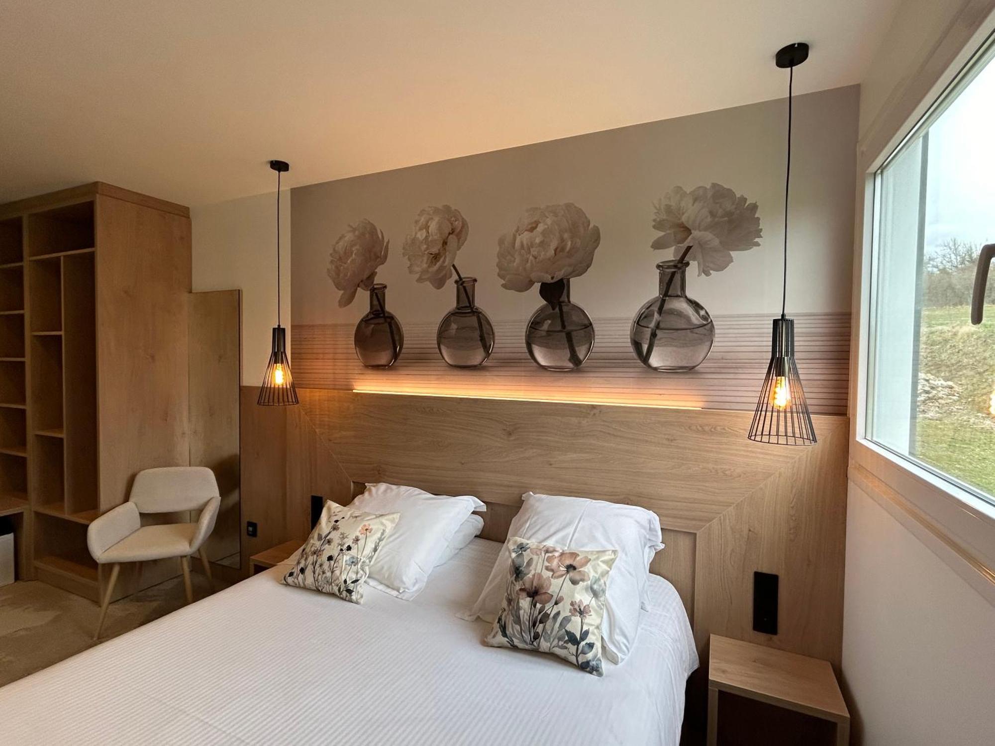 Les Orchidées Logis, Hôtel&Restaurant Verdun-sur-Meuse Esterno foto