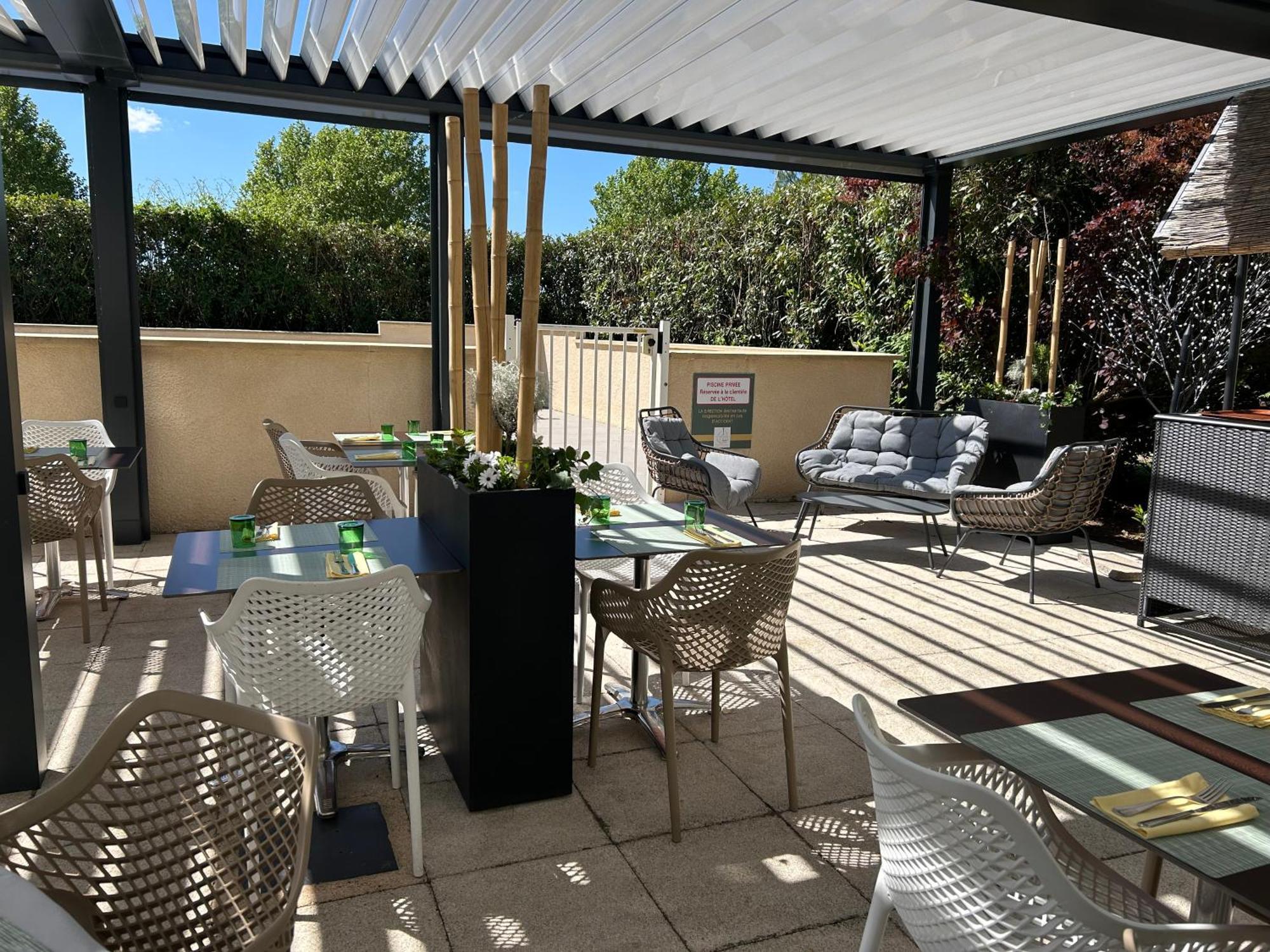 Les Orchidées Logis, Hôtel&Restaurant Verdun-sur-Meuse Esterno foto