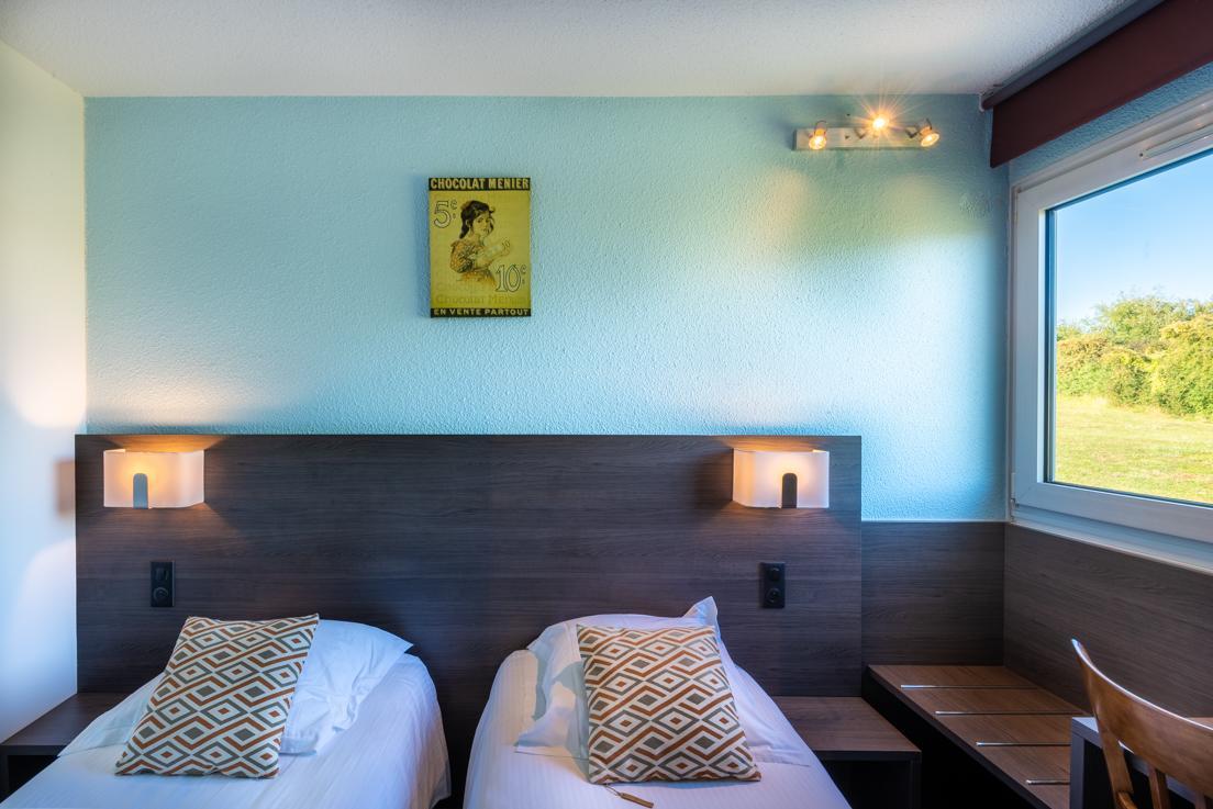 Les Orchidées Logis, Hôtel&Restaurant Verdun-sur-Meuse Esterno foto